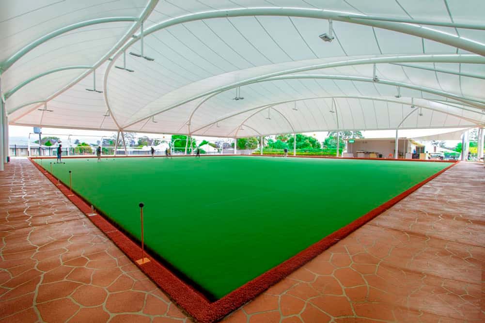 Cubierta para campo de cricket.