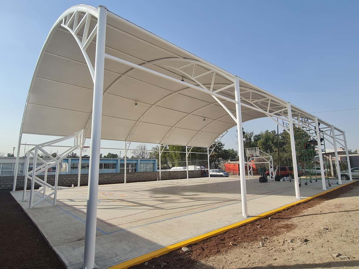 Proyecto de velarias en Olmos, Atempan.